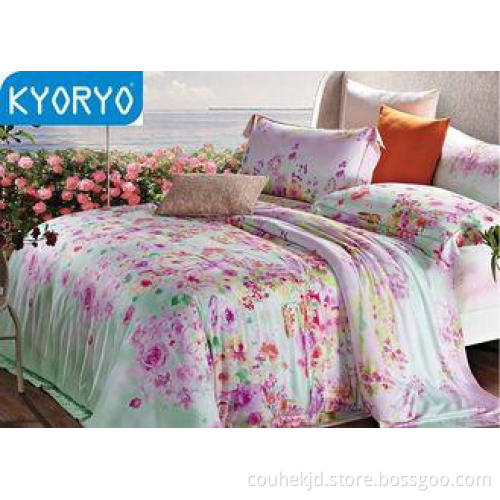 4pcs Bedding Sets Cotton Bedding Sets with Graceful Pattern